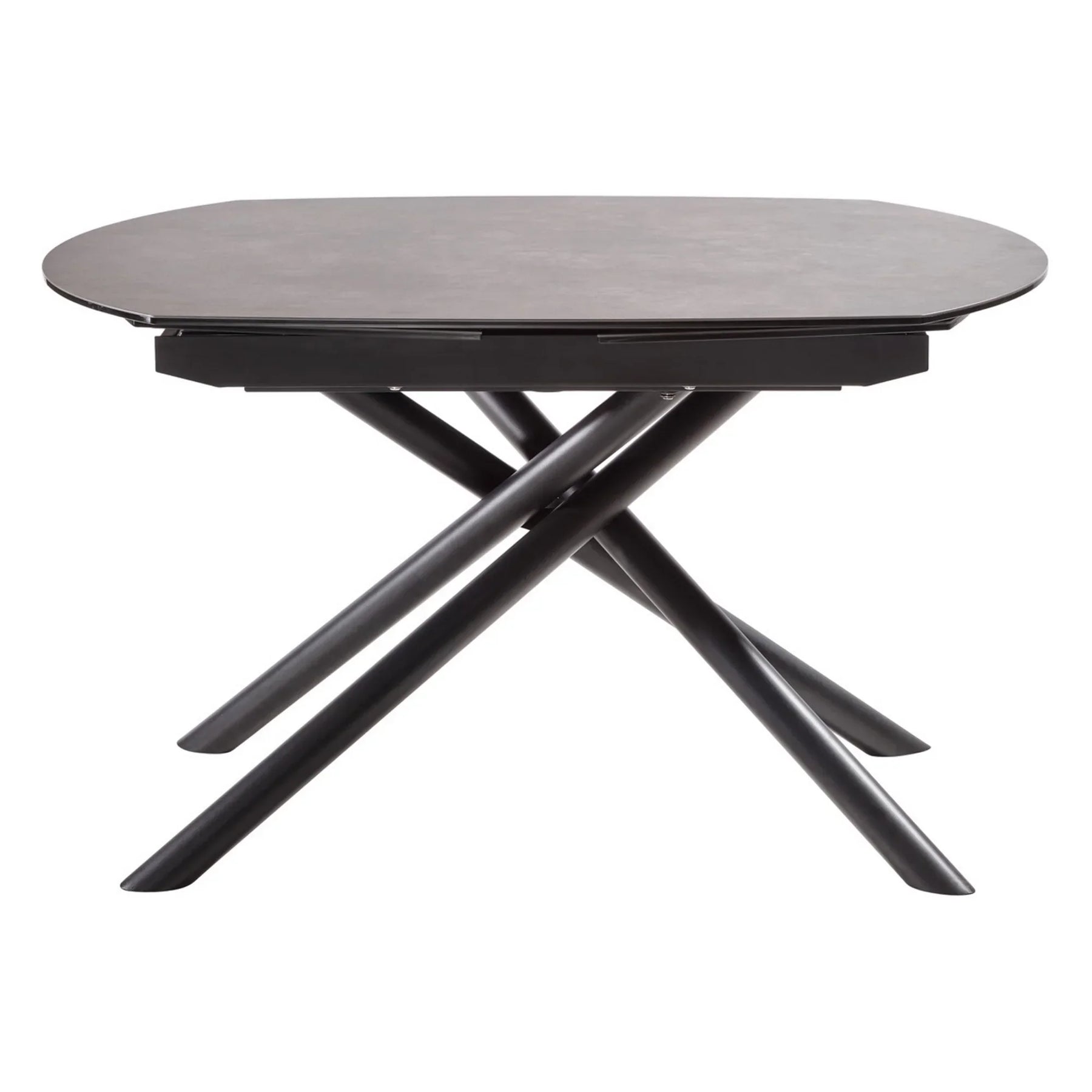 Masa extensibila BERGEN OCN-29150, gri antracit/negru