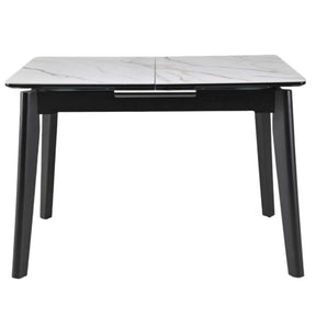 Masa extensibila BERLIN OCN-28278, alb/negru