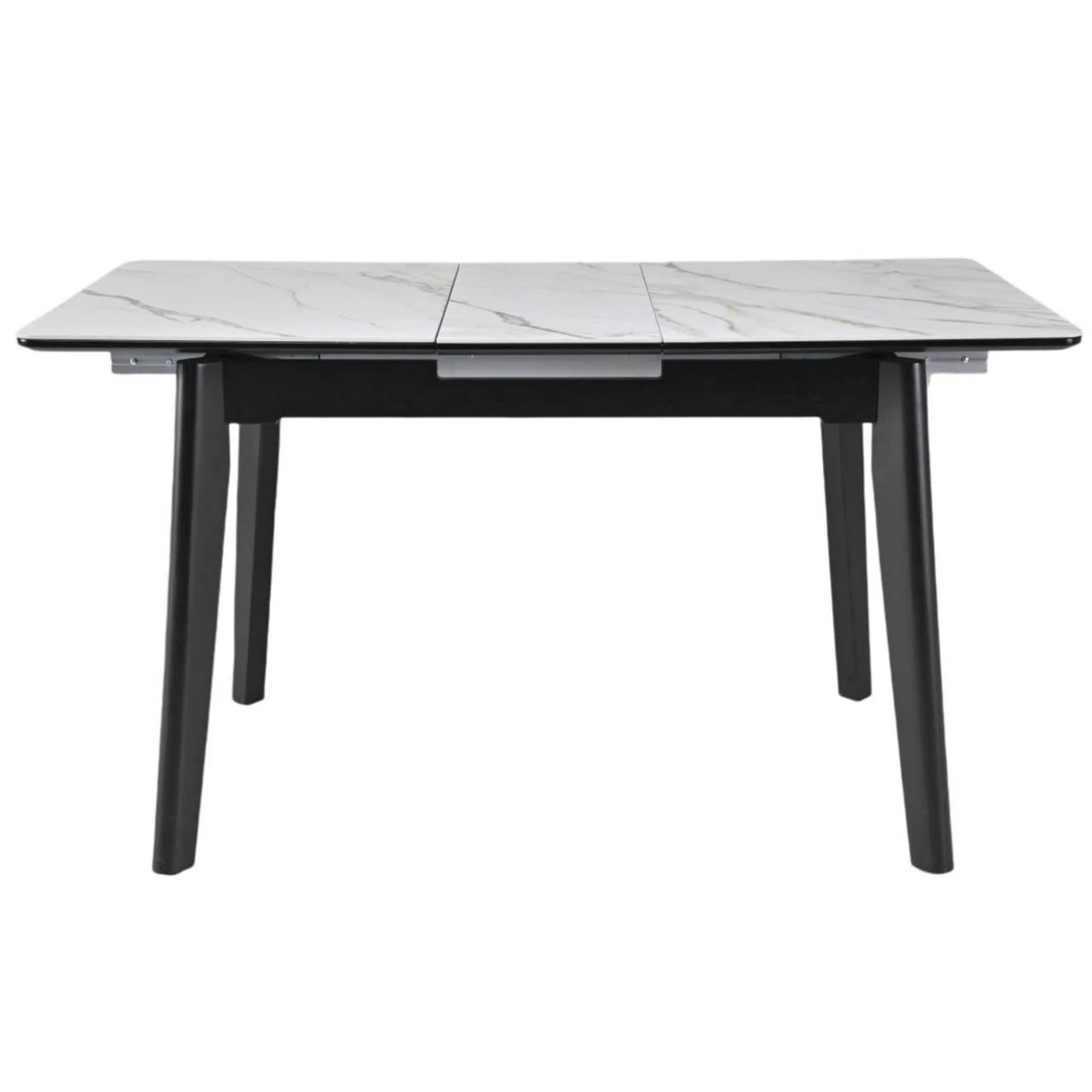 Masa extensibila BERLIN OCN-28508, alb/negru