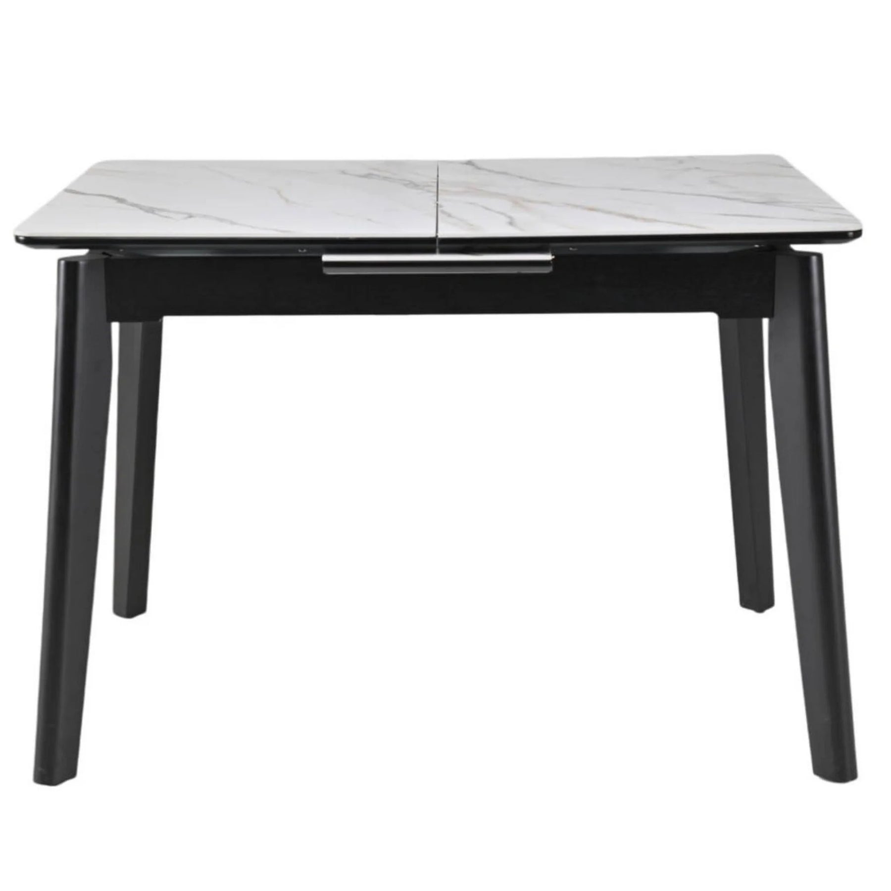 Masa extensibila BERLIN OCN-28276, alb/negru