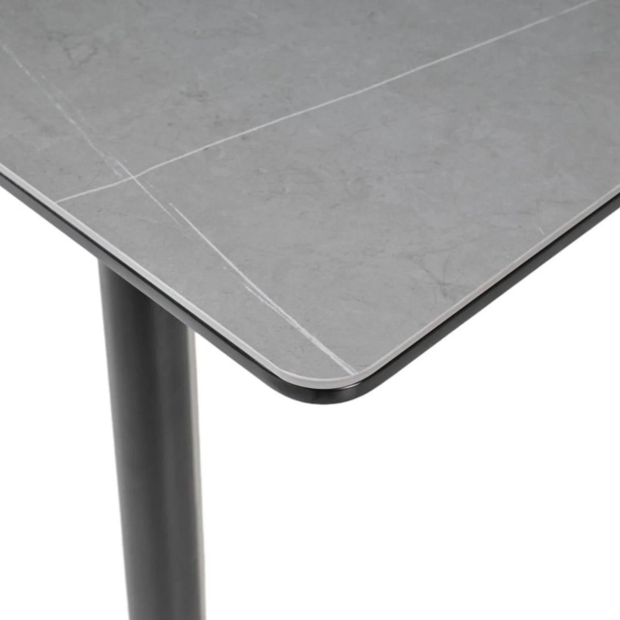 Masa extensibila BERLIN OCN-28510, gri/negru