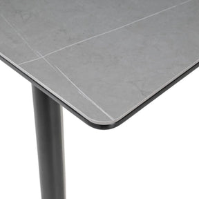 Masa extensibila BERLIN OCN-28273, gri/negru