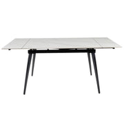 Masa extensibila BERLIN OCN-28515, alb/negru