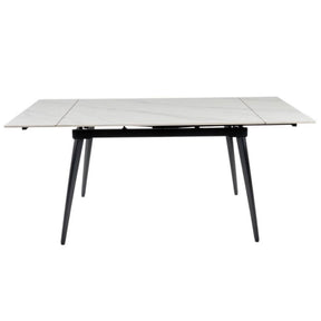 Masa extensibila BERLIN OCN-28269, alb/negru