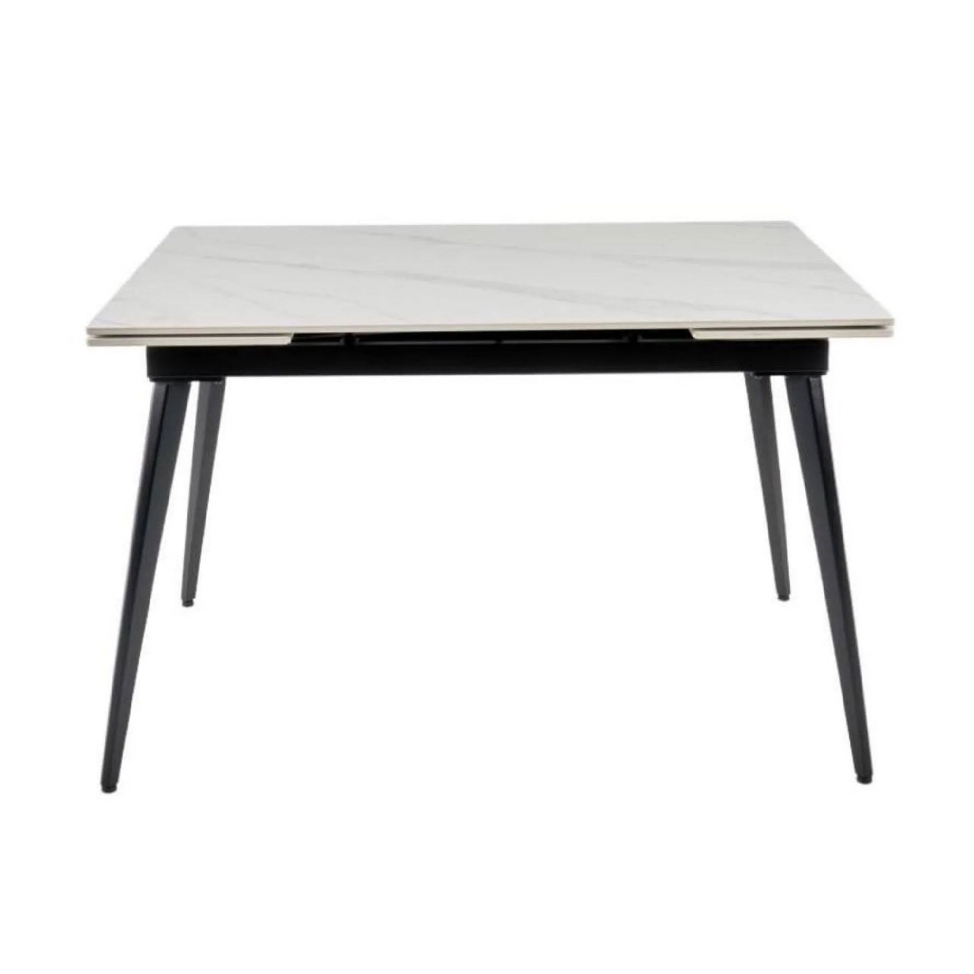 Masa extensibila BERLIN OCN-28515, alb/negru