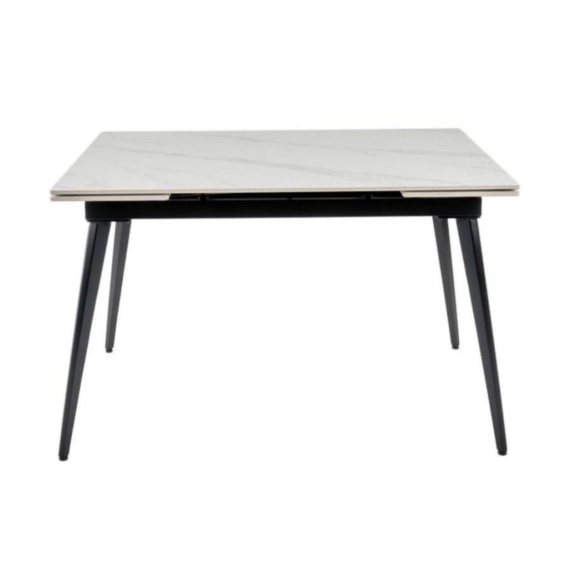 Masa extensibila BERLIN OCN-28269, alb/negru