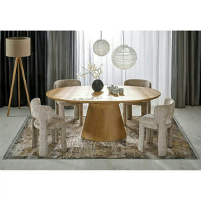 Masa extensibila CALYPSO, stejar natural, 160/200x100x77 cm