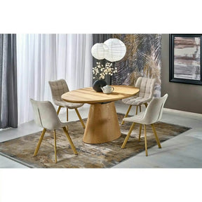 Masa extensibila CALYPSO, stejar natural, 160/200x100x77 cm
