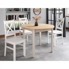 Masa extensibila DETROIT OCN-39328, stejar/casmir