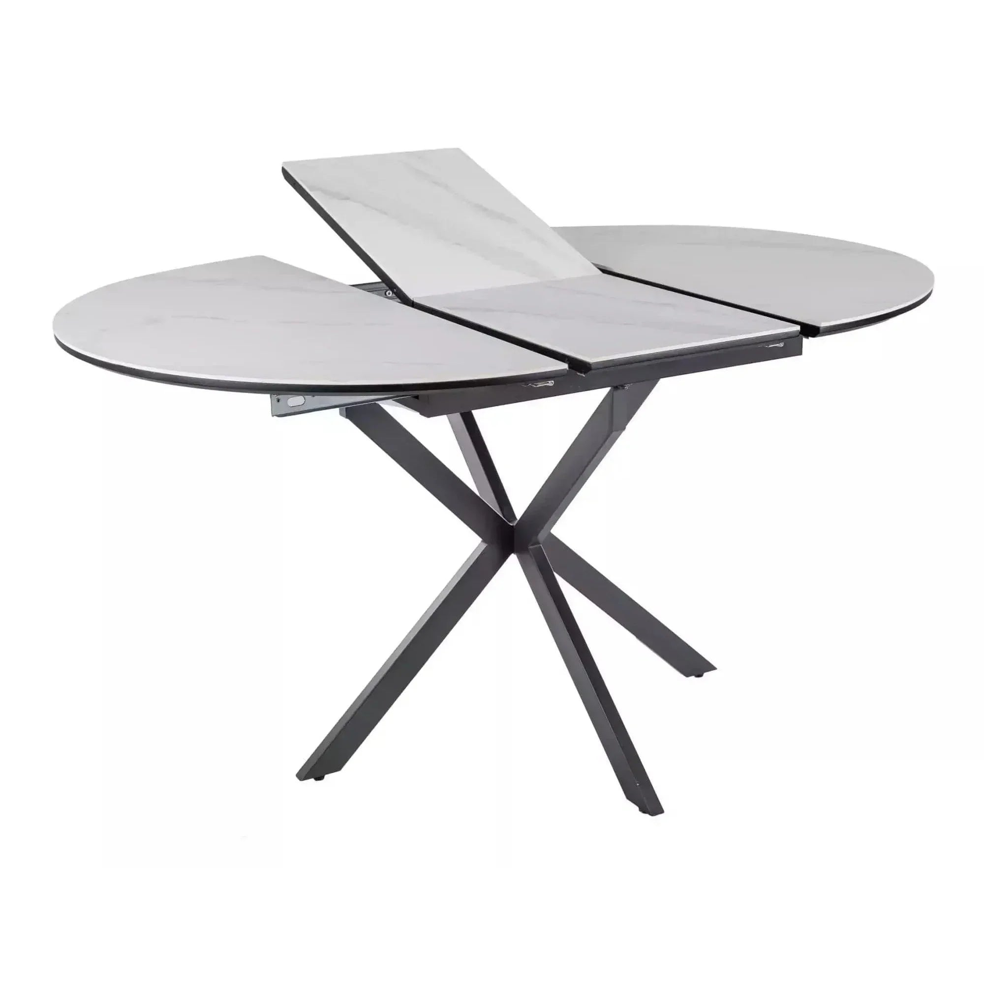 Masa extensibila DETROIT OCN-39337, alb mat