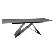 Masa extensibila DETROIT OCN-39349, gri/negru