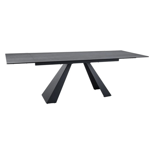 Masa extensibila DETROIT OCN-39351, gri deschis/negru