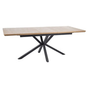 Masa extensibila DETROIT OCN-39356, stejar/negru