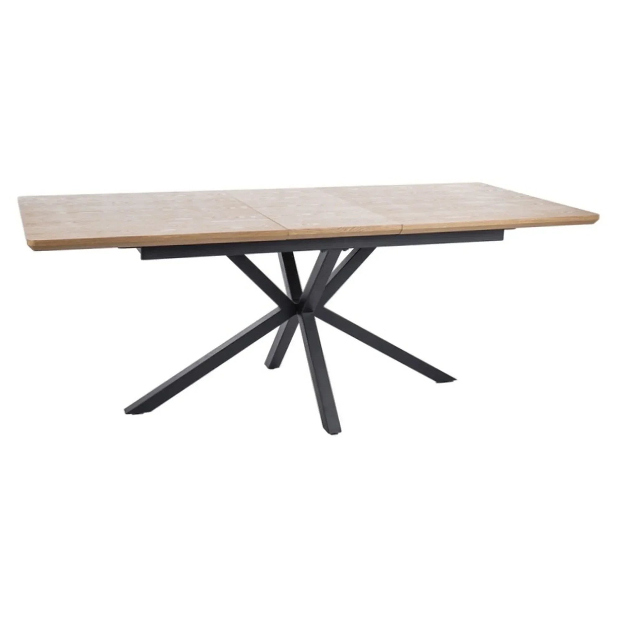 Masa extensibila DETROIT OCN-39356, stejar/negru