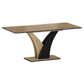 Masa extensibila DETROIT OCN-39380, stejar artisan/negru