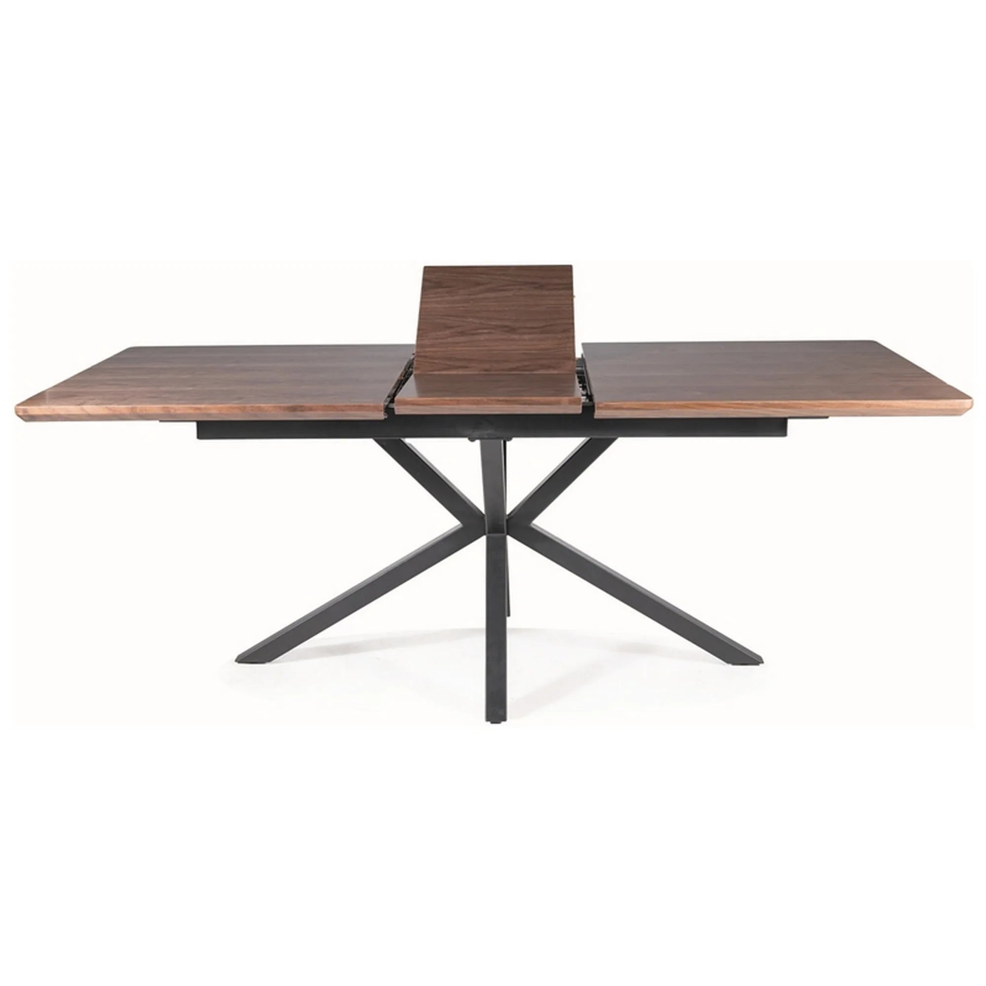 Masa extensibila DETROIT OCN-39390, nuc/negru mat