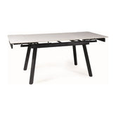 Masa extensibila DETROIT OCN-39401, crem/negru mat