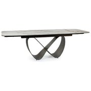 Masa extensibila DETROIT OCN-39403, alb/maro