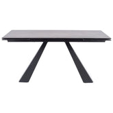 Masa extensibila DETROIT OCN-39406, gri/negru mat