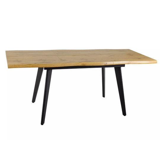 Masa extensibila DETROIT OCN-39414, stejar artisan/negru