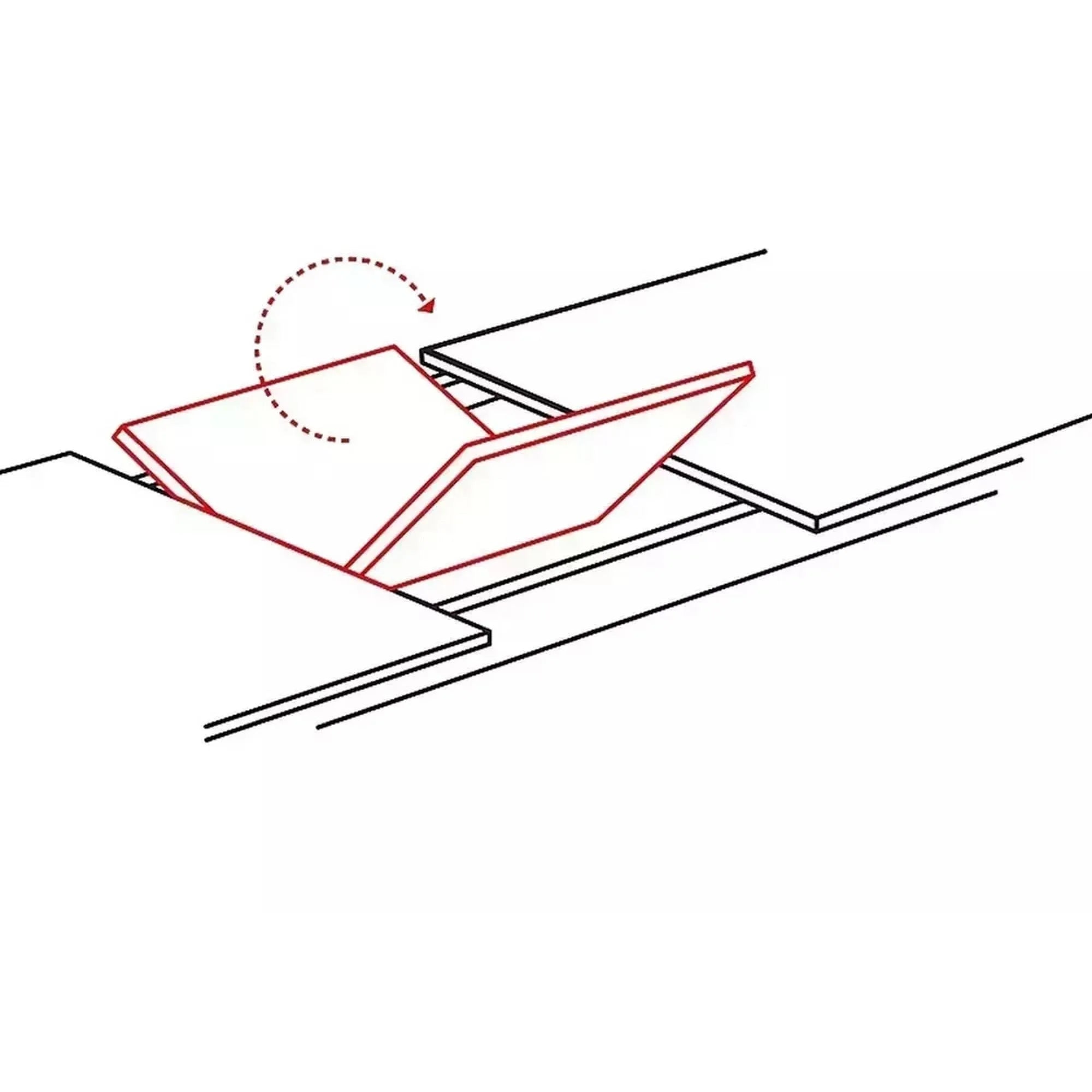 Masa extensibila DETROIT OCN-39414, stejar artisan/negru