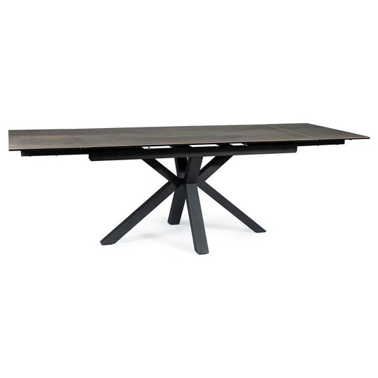 Masa extensibila DETROIT OCN-39416, maro/negru mat