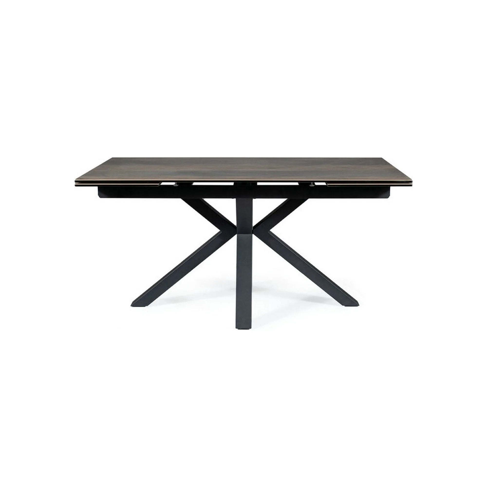 Masa extensibila DETROIT OCN-39416, maro/negru mat