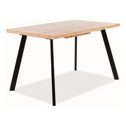 Masa extensibila DETROIT OCN-39420, stejar artisan/negru