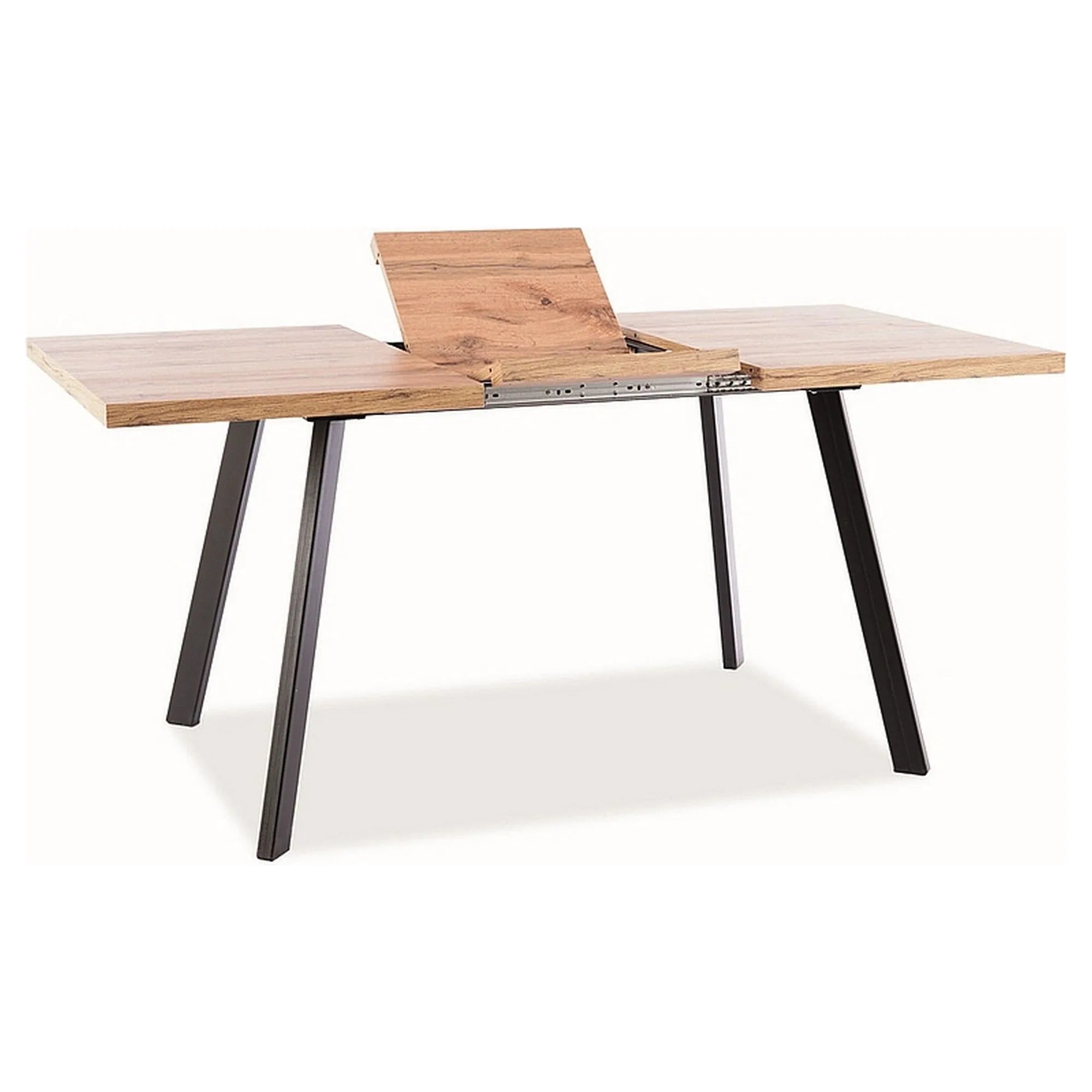 Masa extensibila DETROIT OCN-39420, stejar artisan/negru