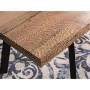 Masa extensibila DETROIT OCN-39420, stejar artisan/negru