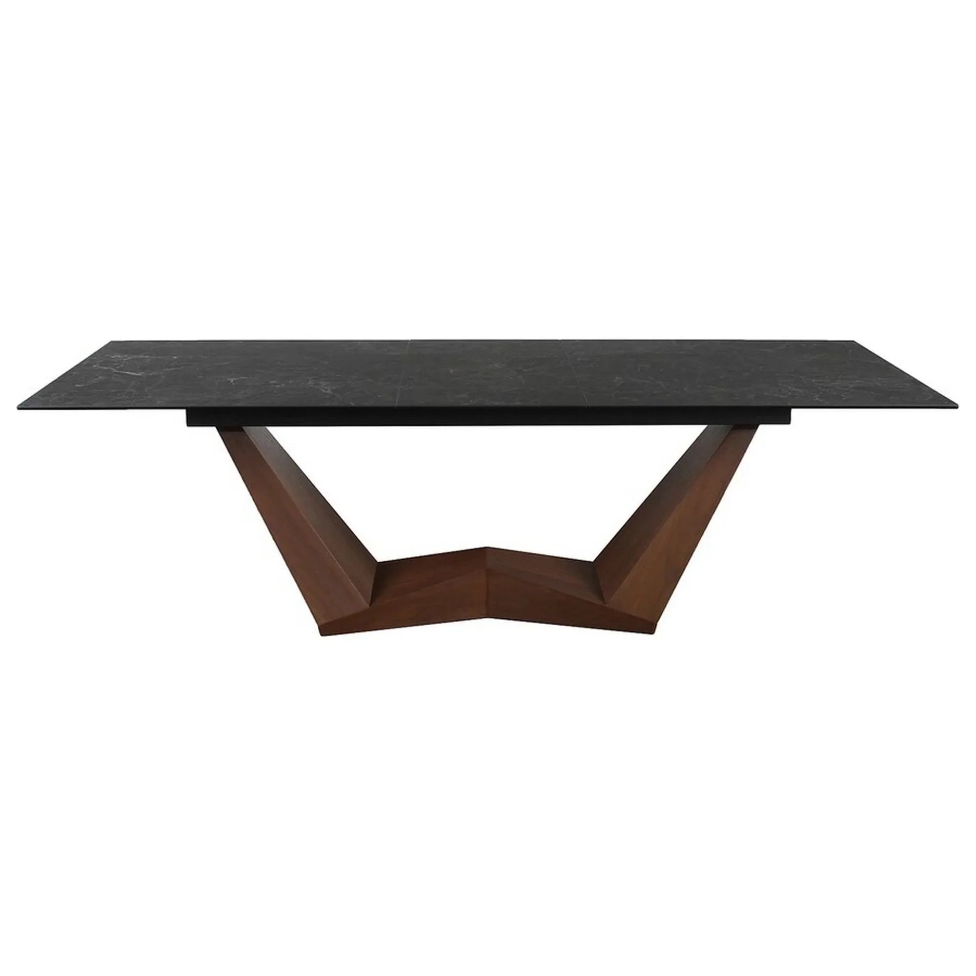 Masa extensibila DETROIT OCN-39421, negru/maro