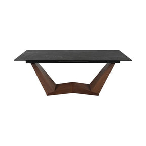 Masa extensibila DETROIT OCN-39421, negru/maro