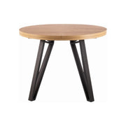 Masa extensibila DETROIT OCN-39430, stejar artisan/negru