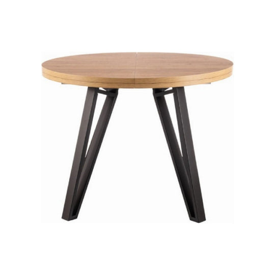 Masa extensibila DETROIT OCN-39430, stejar artisan/negru