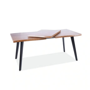 Masa extensibila DETROIT OCN-39434, stejar/negru