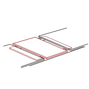 Masa extensibila DETROIT OCN-39434, stejar/negru
