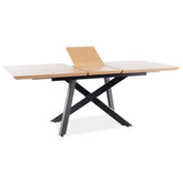 Masa extensibila DETROIT OCN-39451, stejar/negru