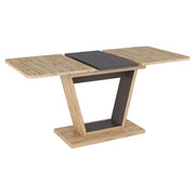 Masa extensibila DETROIT OCN-39454, stejar wotan/maro