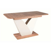 Masa extensibila DETROIT OCN-39577, stejar/crem