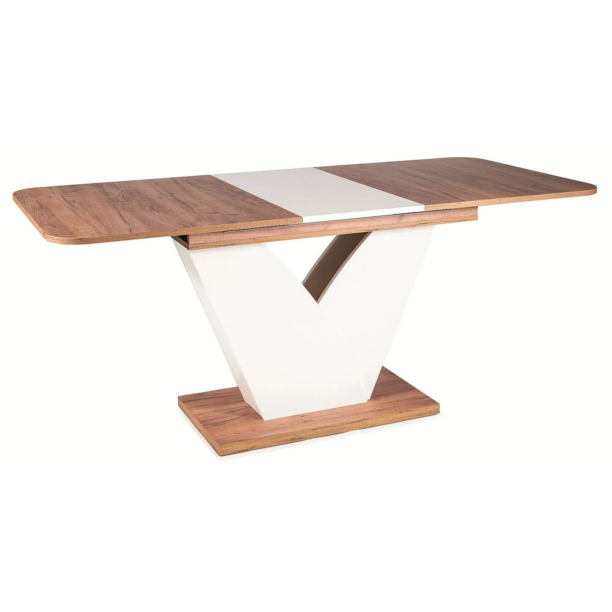 Masa extensibila DETROIT OCN-39577, stejar/crem