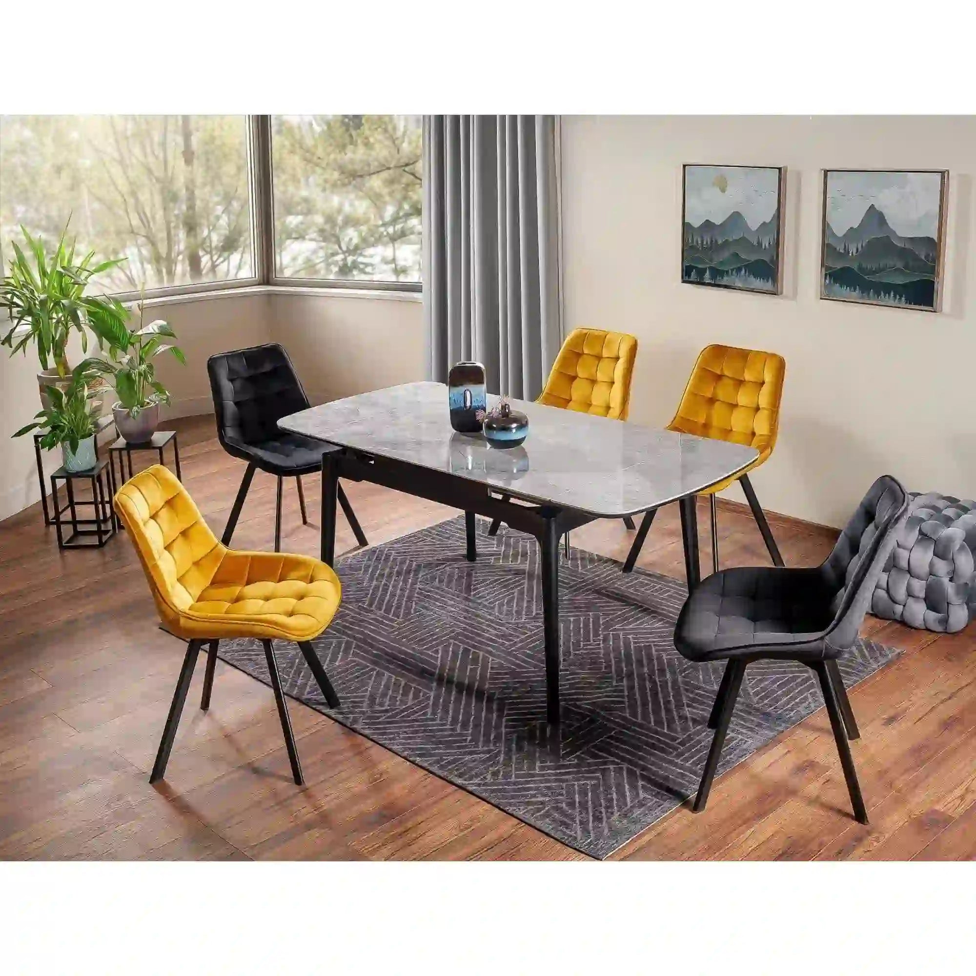 Masa extensibila DETROIT OCN-39586, gri