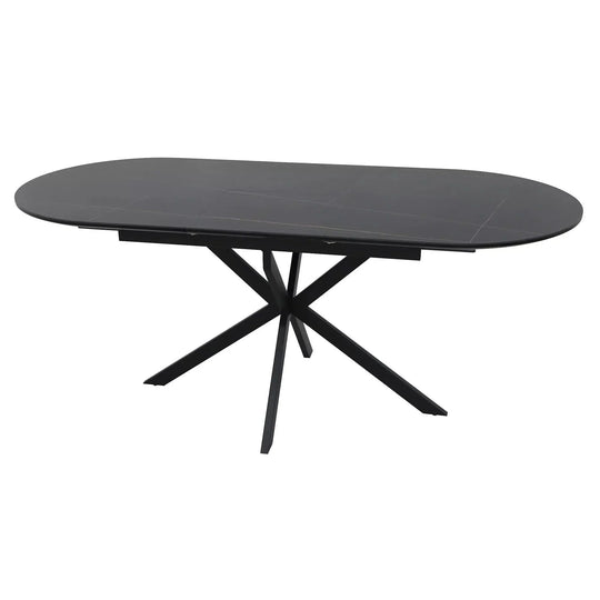 Masa extensibila DETROIT OCN-39595, negru mat