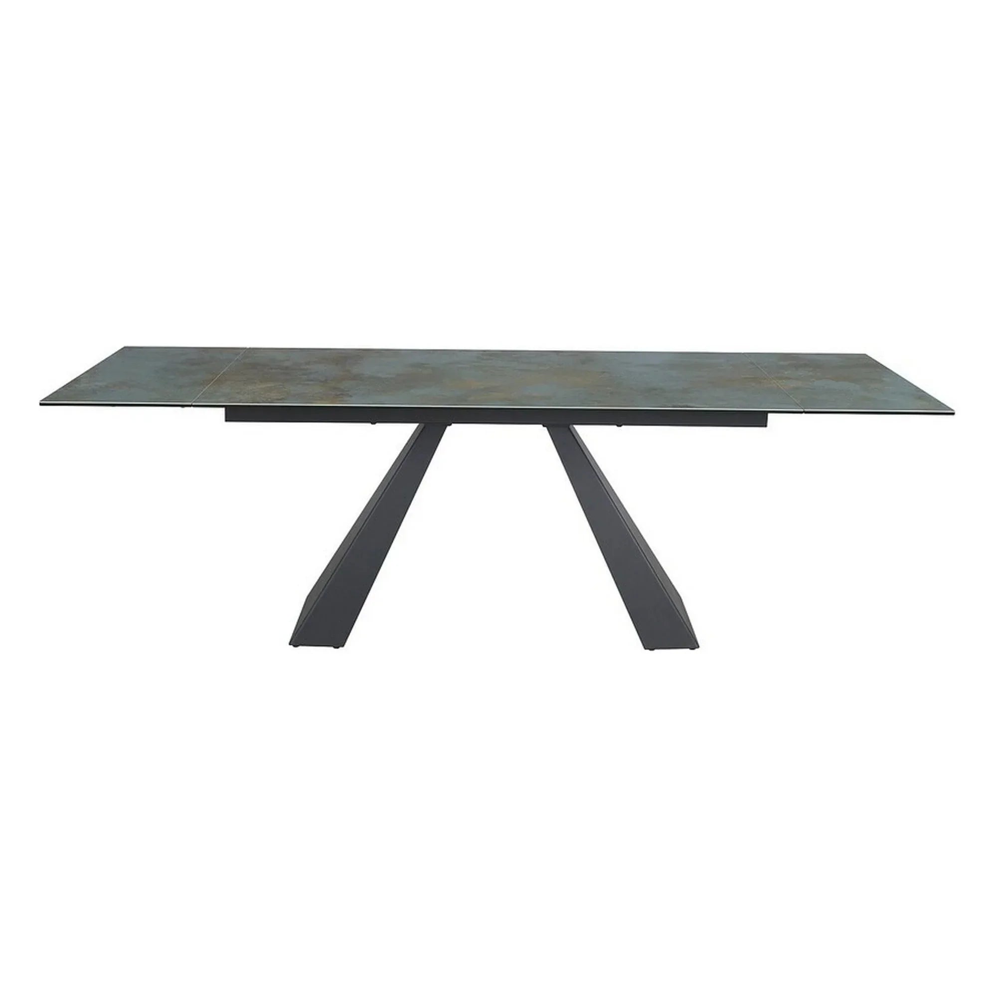 Masa extensibila DETROIT OCN-39618, turcoaz/negru mat