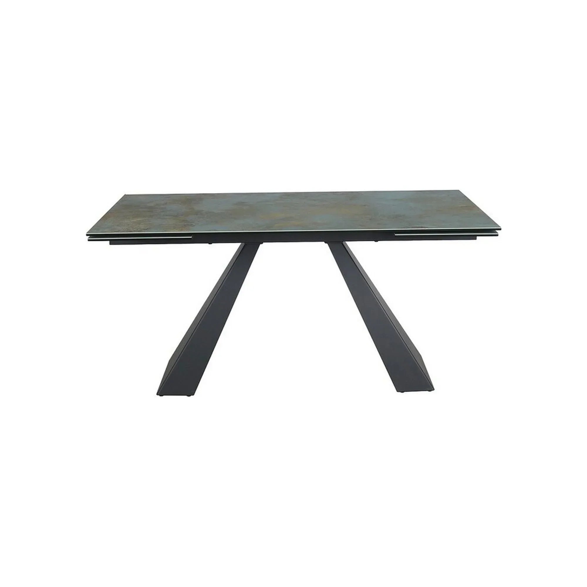 Masa extensibila DETROIT OCN-39618, turcoaz/negru mat