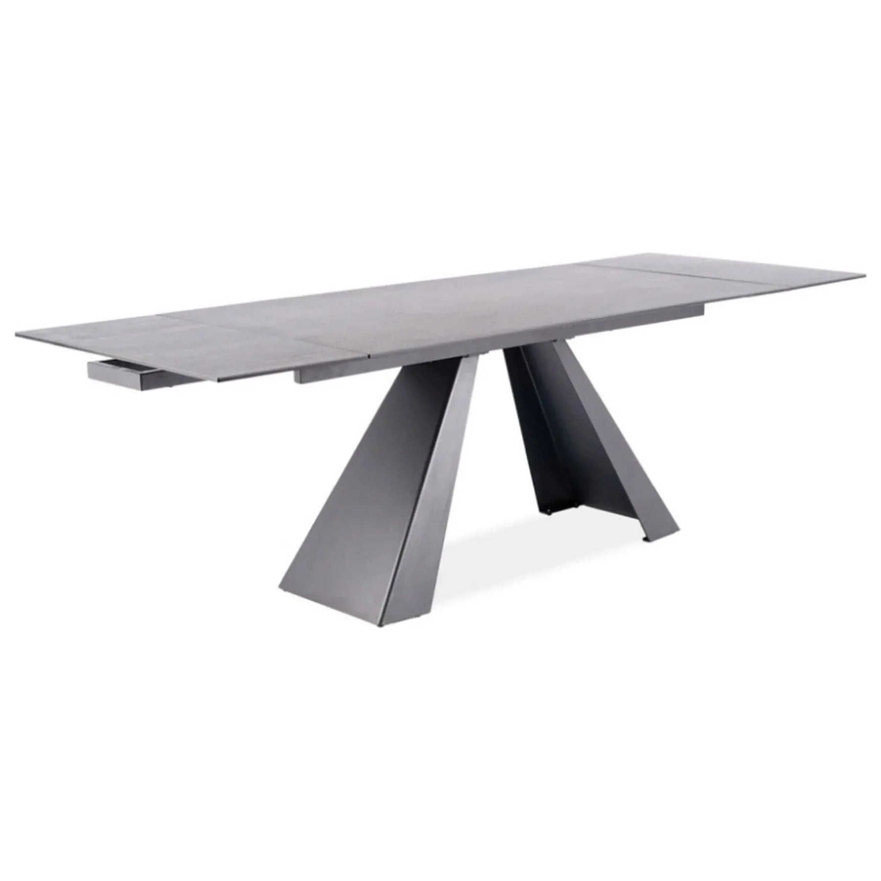Masa extensibila DETROIT OCN-39619, gri/negru