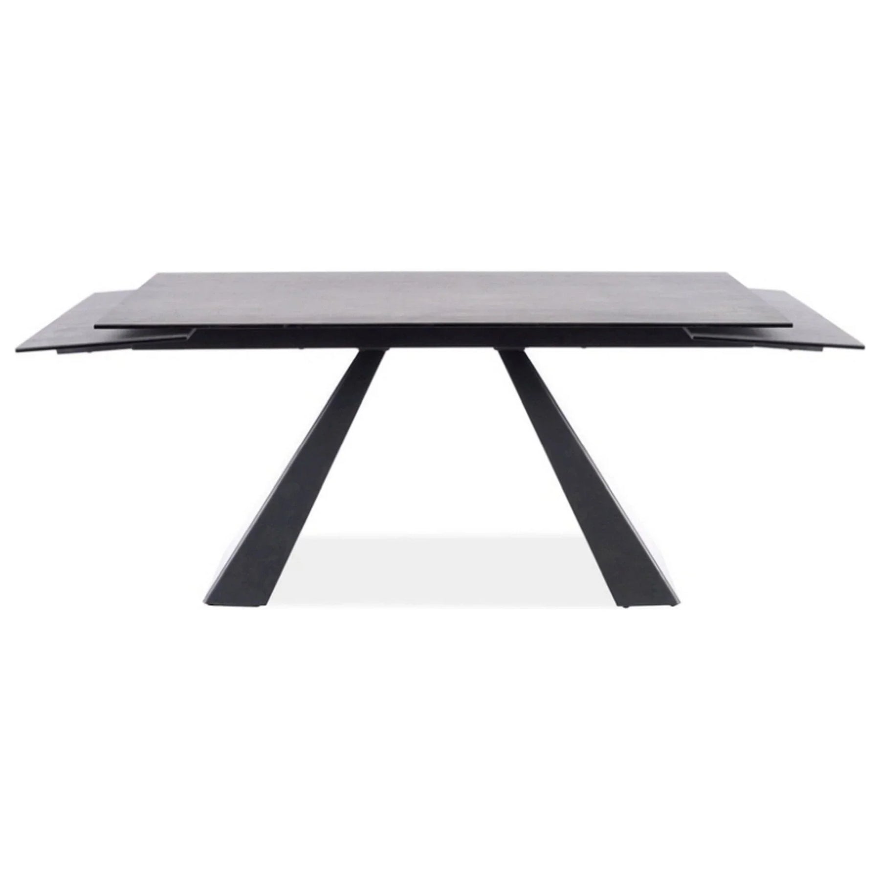 Masa extensibila DETROIT OCN-39621, gri/negru mat
