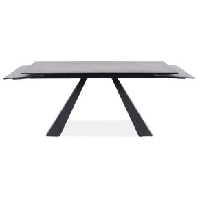 Masa extensibila DETROIT OCN-39621, gri/negru mat