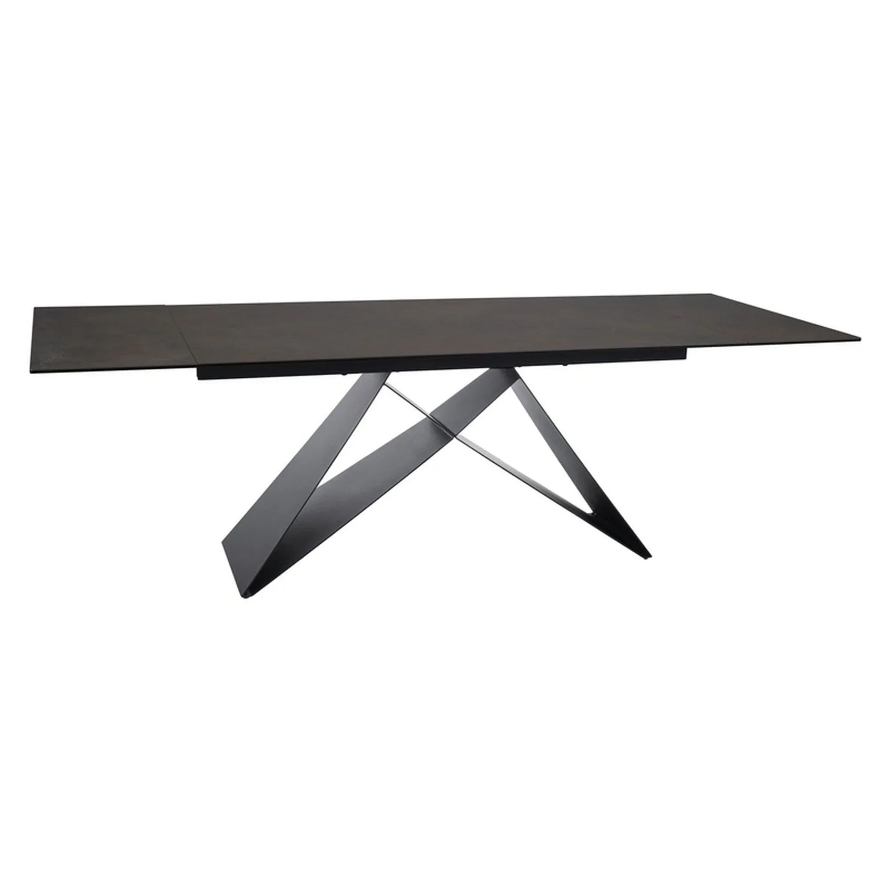 Masa extensibila DETROIT OCN-39626, maro/negru