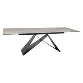 Masa extensibila DETROIT OCN-39634, crem/negru