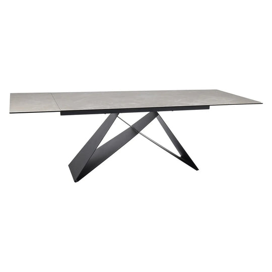 Masa extensibila DETROIT OCN-39634, crem/negru